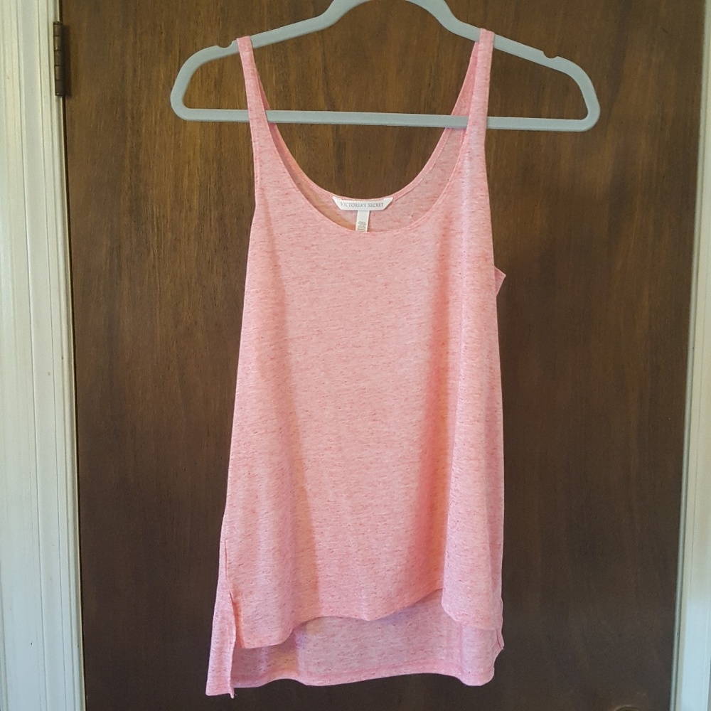 Victoria's  Secret pink heather tank XS